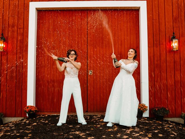 Emmily and Kaytlyn&apos;s Wedding in North Bridgton, Maine 13
