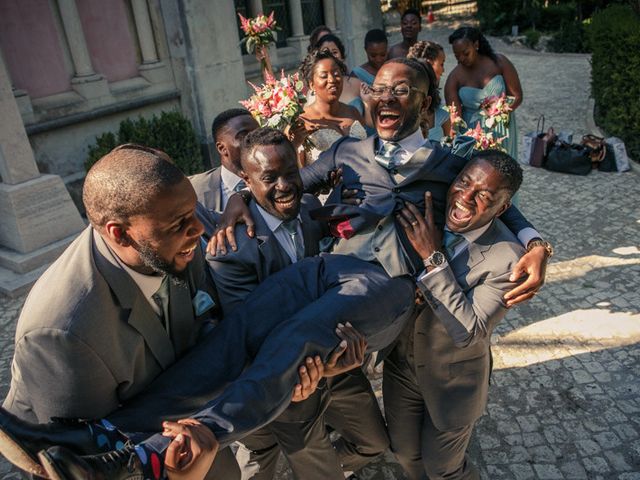 Rotimi and Shaunee&apos;s Wedding in Lisbon, Portugal 13