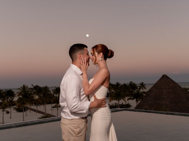 Jonathan and Ana Clara's Wedding in Cancun, Mexico 100