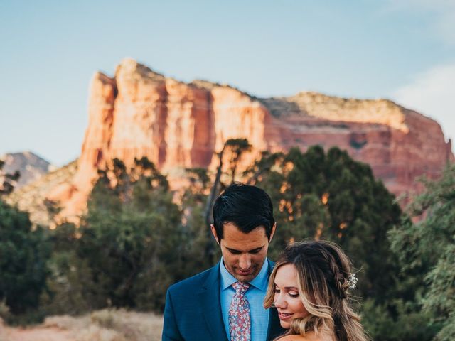 Rob and Leah&apos;s Wedding in Sedona, Arizona 5