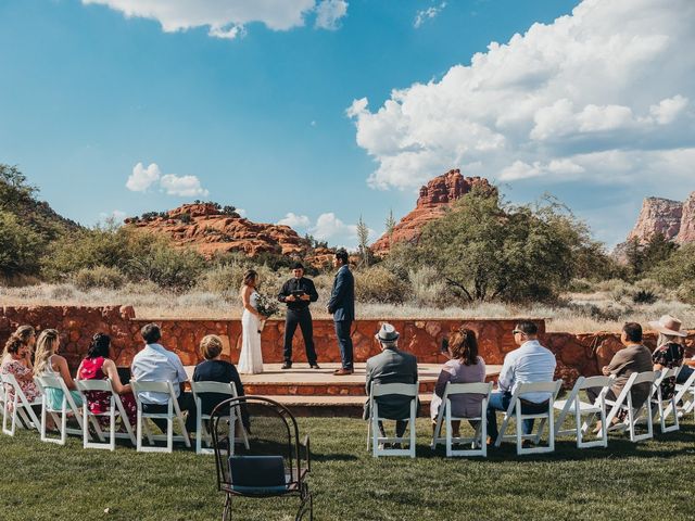 Rob and Leah&apos;s Wedding in Sedona, Arizona 13