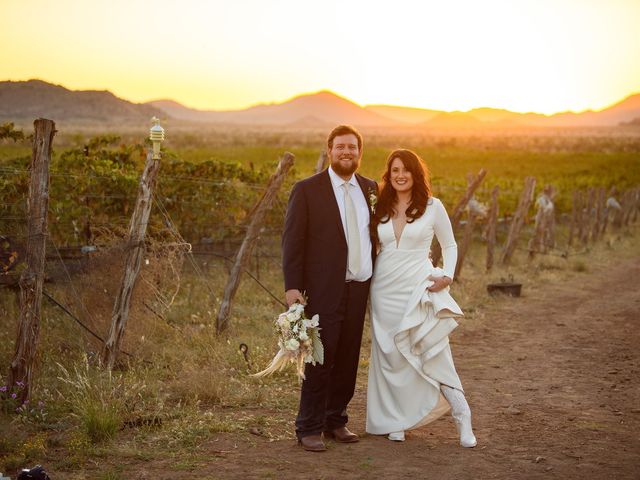 Edward and Camille&apos;s Wedding in Marfa, Texas 14