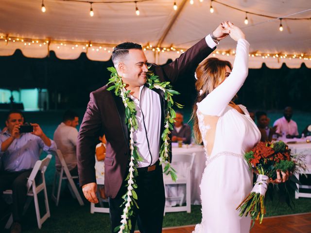 Bella and Larry&apos;s Wedding in Hawaii National Park, Hawaii 14