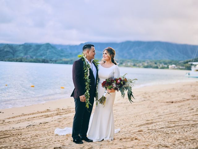 Bella and Larry&apos;s Wedding in Hawaii National Park, Hawaii 46