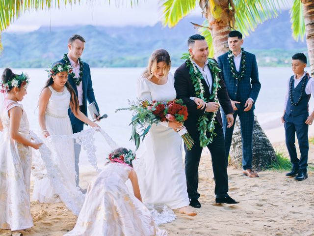 Bella and Larry&apos;s Wedding in Hawaii National Park, Hawaii 50