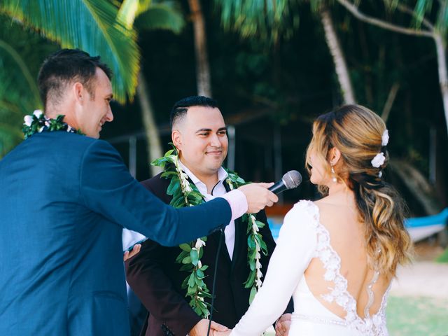 Bella and Larry&apos;s Wedding in Hawaii National Park, Hawaii 54