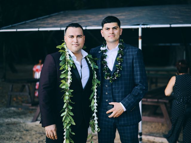 Bella and Larry&apos;s Wedding in Hawaii National Park, Hawaii 71