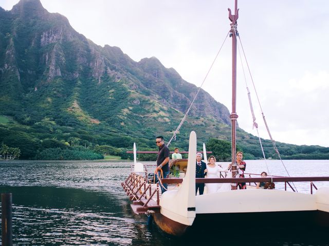 Bella and Larry&apos;s Wedding in Hawaii National Park, Hawaii 76