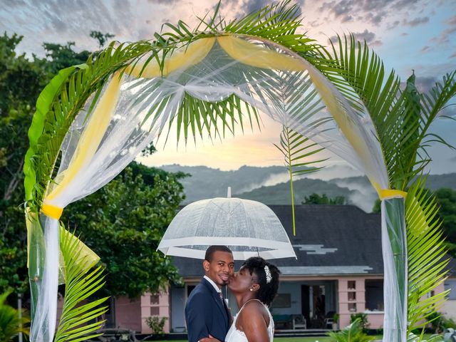 Kenqiue and Ramon&apos;s Wedding in Ocho Rios, Jamaica 21