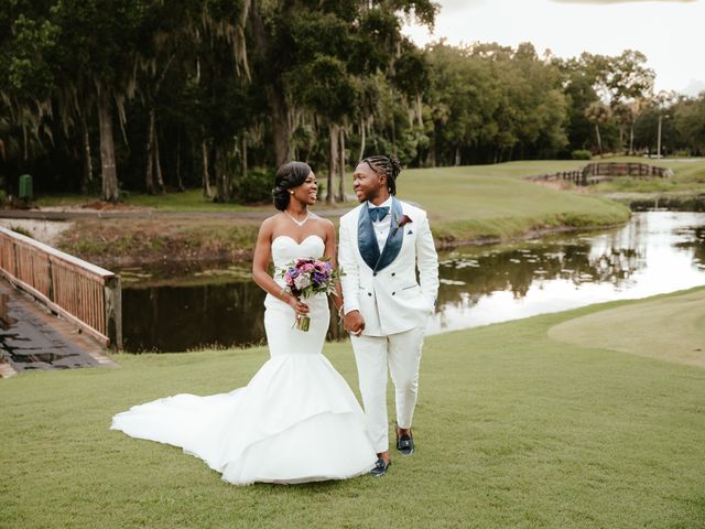 Tiara and Ajarvis&apos;s Wedding in Tampa, Florida 21