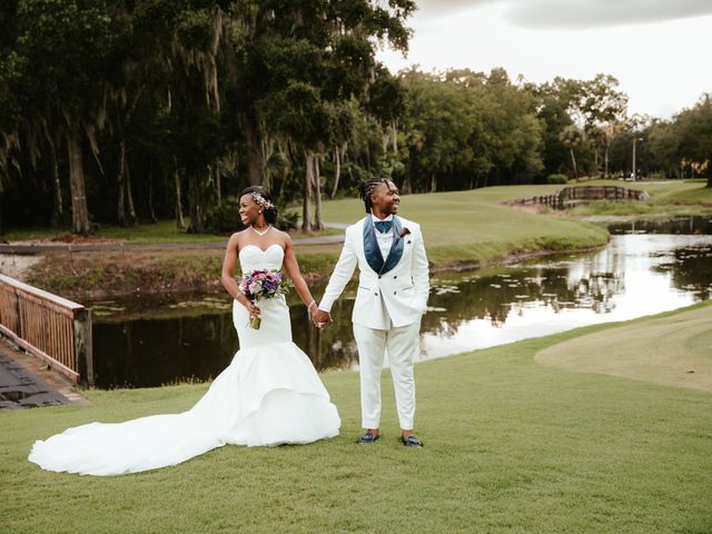 Tiara and Ajarvis&apos;s Wedding in Tampa, Florida 22