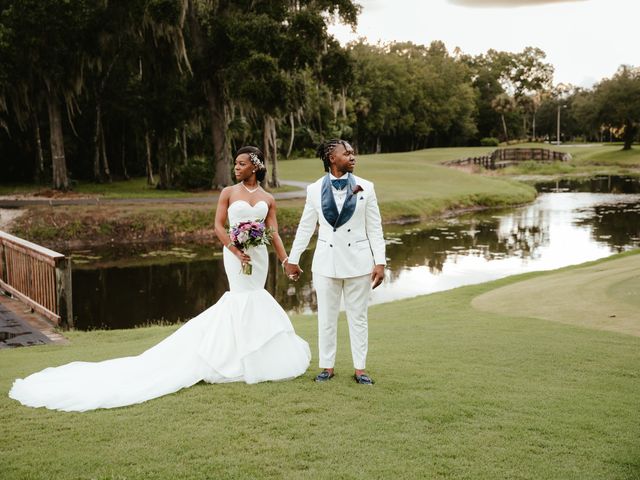 Tiara and Ajarvis&apos;s Wedding in Tampa, Florida 26