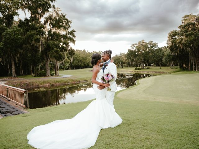 Tiara and Ajarvis&apos;s Wedding in Tampa, Florida 27