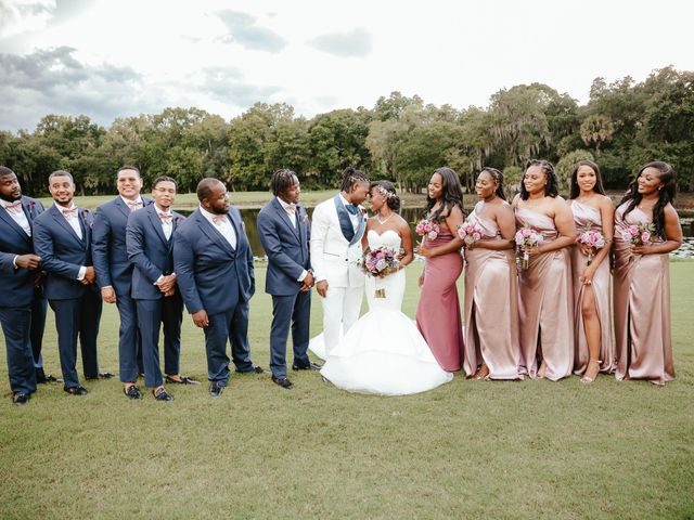 Tiara and Ajarvis&apos;s Wedding in Tampa, Florida 36