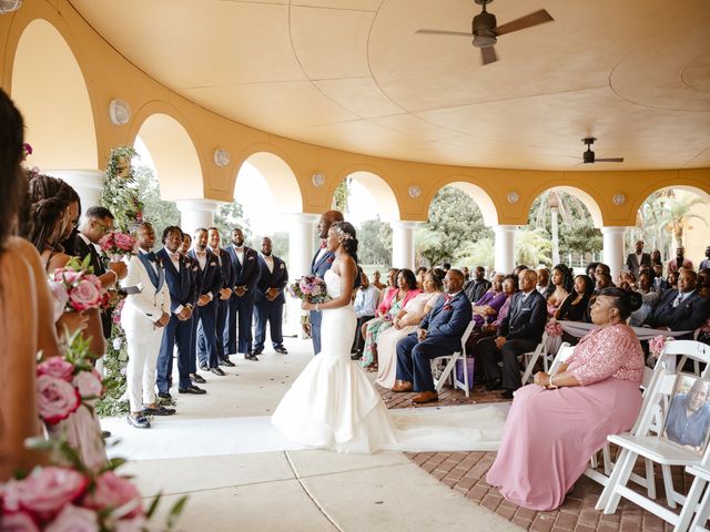 Tiara and Ajarvis&apos;s Wedding in Tampa, Florida 47