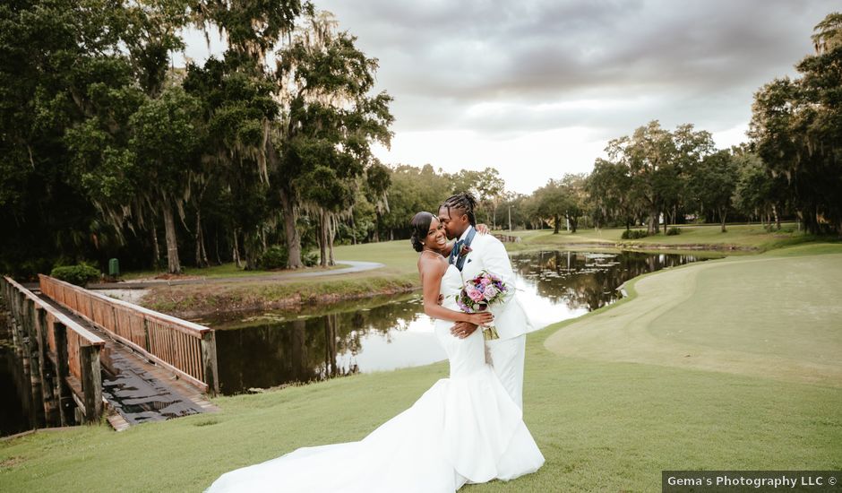 Tiara and Ajarvis's Wedding in Tampa, Florida