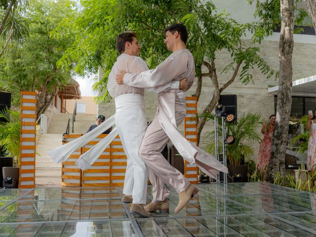 Marco and Omar's Wedding in Cozumel, Mexico 8