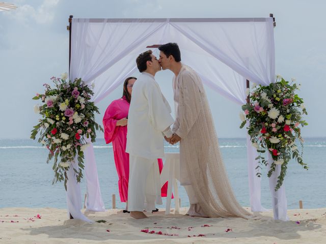 Marco and Omar's Wedding in Cozumel, Mexico 13
