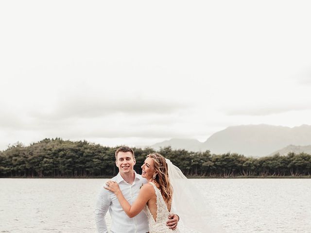 Tyler and Brittney&apos;s Wedding in Kaneohe, Hawaii 71