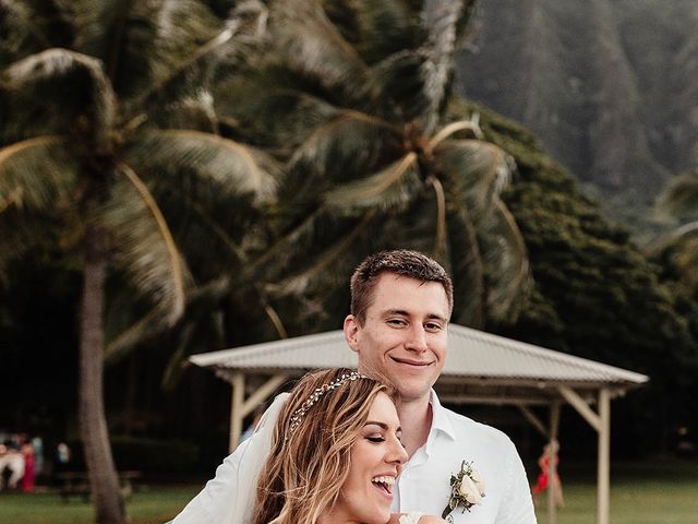 Tyler and Brittney&apos;s Wedding in Kaneohe, Hawaii 75