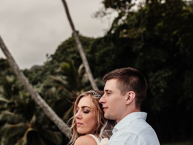 Tyler and Brittney&apos;s Wedding in Kaneohe, Hawaii 80