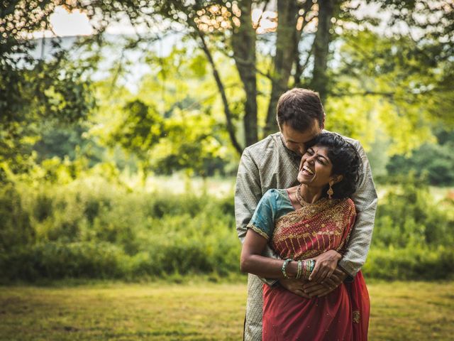 Antoine and Sharanya&apos;s Wedding in Catskill, New York 12