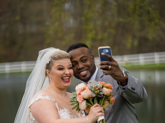 Isaiah and Briana&apos;s Wedding in White Hall, Maryland 10