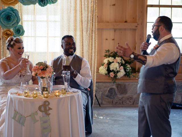 Isaiah and Briana&apos;s Wedding in White Hall, Maryland 15