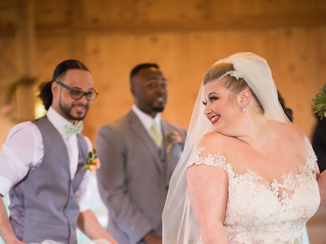 Isaiah and Briana&apos;s Wedding in White Hall, Maryland 25