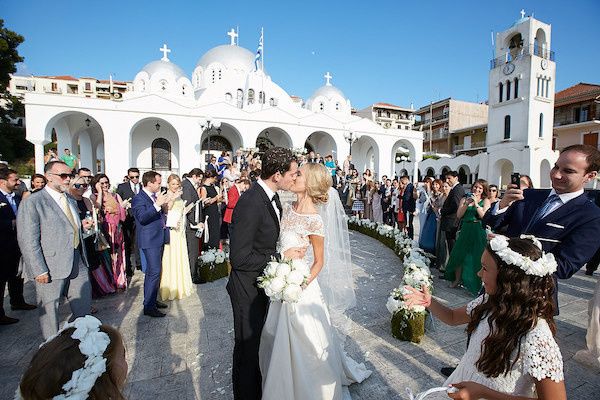 Jennifer and Brian&apos;s wedding in Greece 16