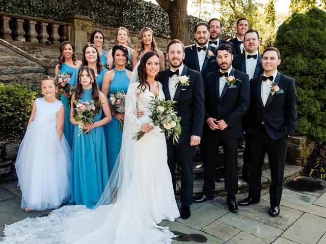 Alexa and Alex&apos;s Wedding in Blue Bell, Pennsylvania 20