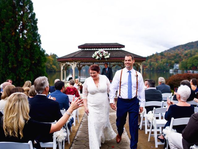Mitchell and Allison&apos;s Wedding in Lake Lure, North Carolina 3
