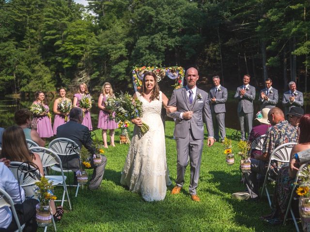 Joe and Amy&apos;s Wedding in West Hurley, New York 42