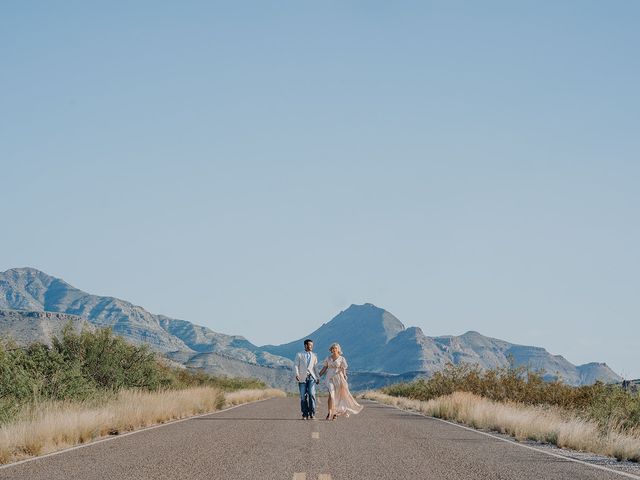 Taylor and Kyndall's Wedding in Big Bend National Park, Texas 14