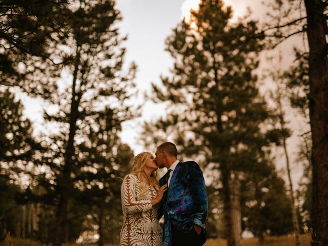 Jake and Casey&apos;s Wedding in Bailey, Colorado 27