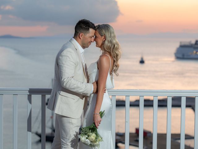 Kristie and Jason&apos;s Wedding in Mykonos, Greece 24