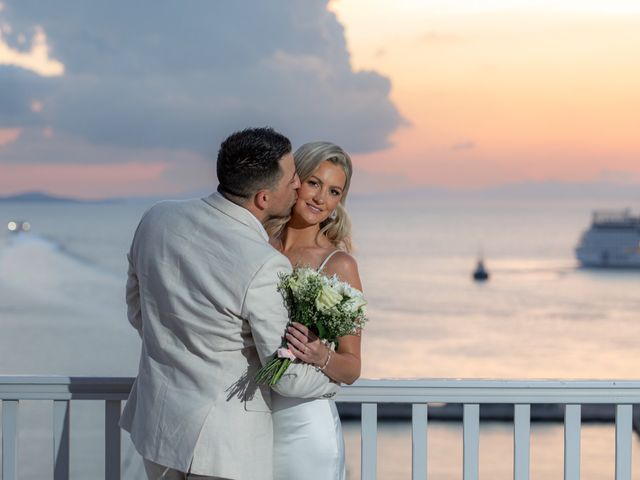 Kristie and Jason&apos;s Wedding in Mykonos, Greece 25