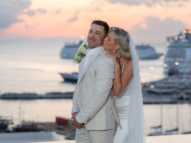 Kristie and Jason&apos;s Wedding in Mykonos, Greece 26