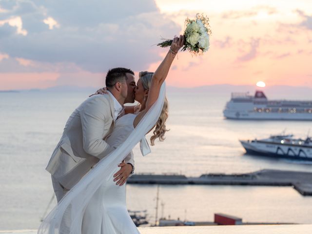 Kristie and Jason&apos;s Wedding in Mykonos, Greece 1