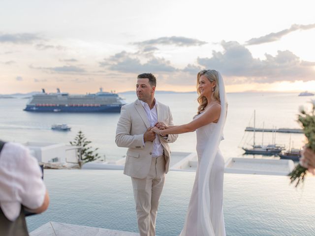 Kristie and Jason&apos;s Wedding in Mykonos, Greece 30