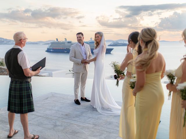 Kristie and Jason&apos;s Wedding in Mykonos, Greece 34