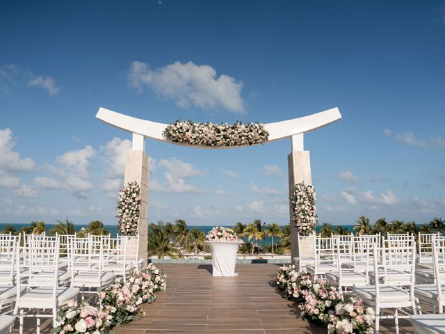 Jose and Lizz's Wedding in Cancun, Mexico 61