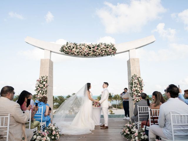 Jose and Lizz's Wedding in Cancun, Mexico 64