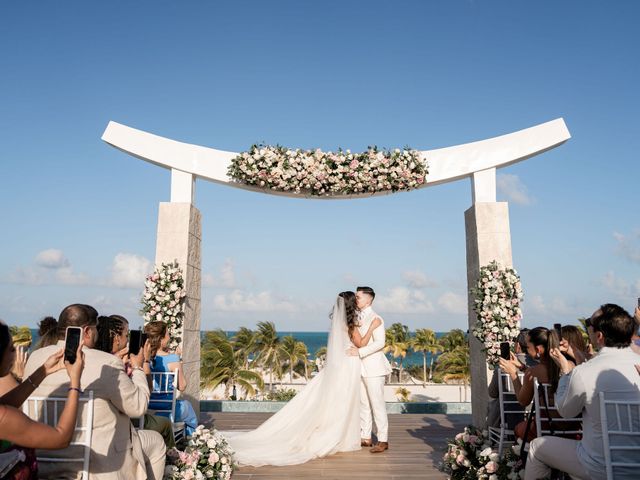 Jose and Lizz's Wedding in Cancun, Mexico 70