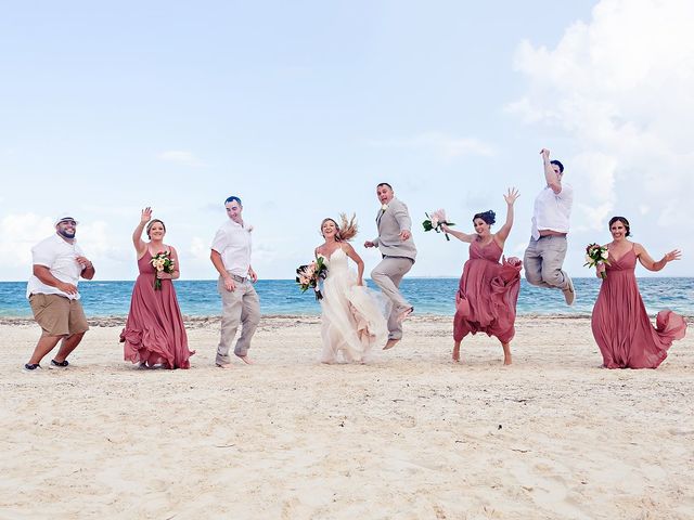 Cory and Meghan&apos;s Wedding in Cancun, Mexico 33
