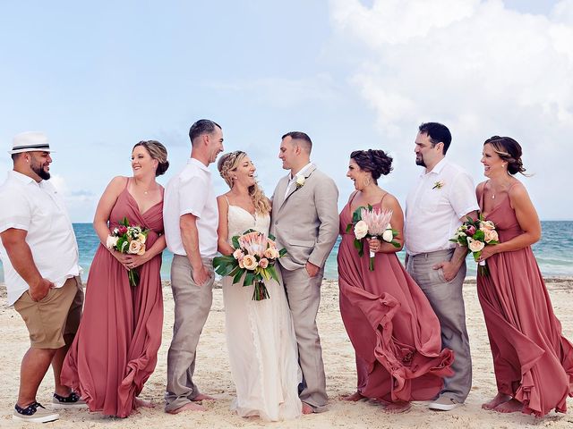 Cory and Meghan&apos;s Wedding in Cancun, Mexico 35
