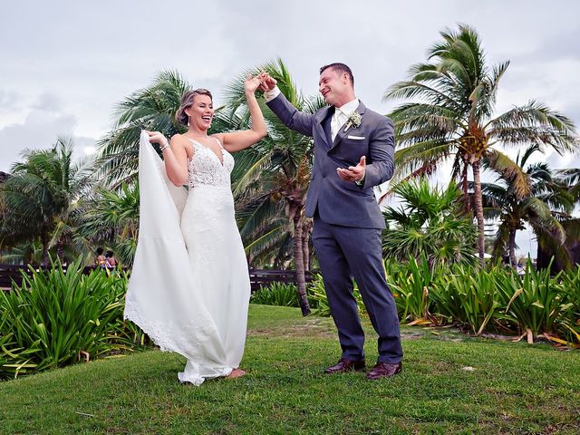 Mike and Karen's Wedding in Cancun, Mexico 19
