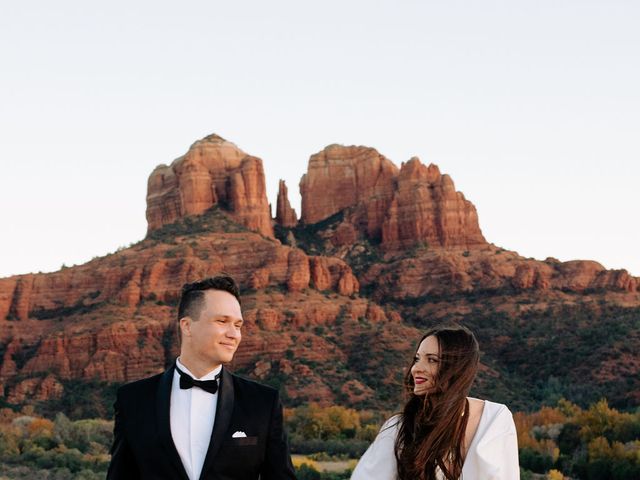 Austin and Sam&apos;s Wedding in Sedona, Arizona 9