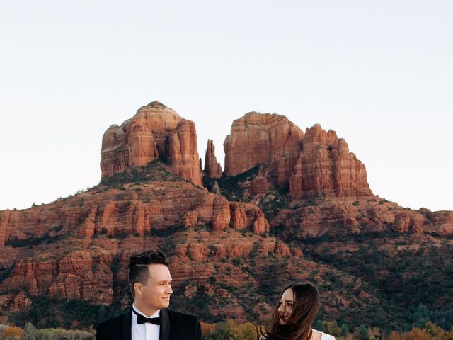 Austin and Sam&apos;s Wedding in Sedona, Arizona 10