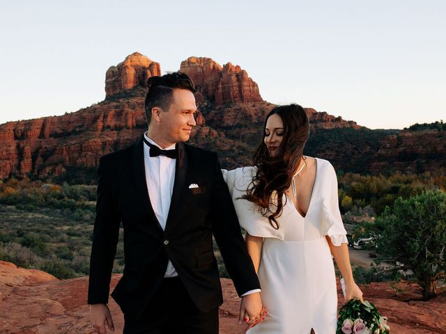 Austin and Sam&apos;s Wedding in Sedona, Arizona 11